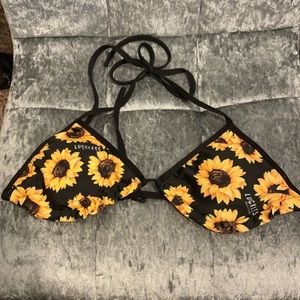 sunflower bikini top